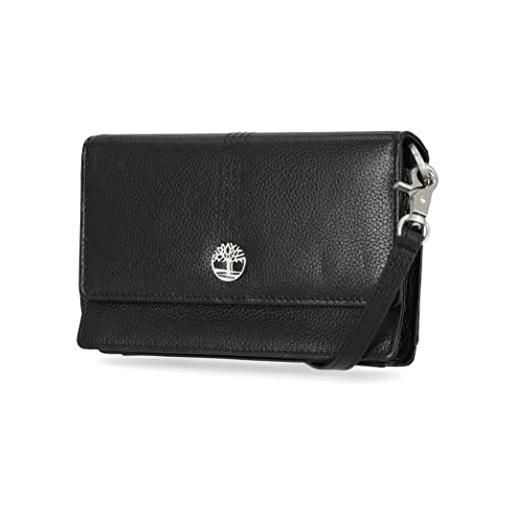 Timberland portafoglio, borsa a tracolla rfid in pelle donna, piccante (ciottolo), einheitsgröße