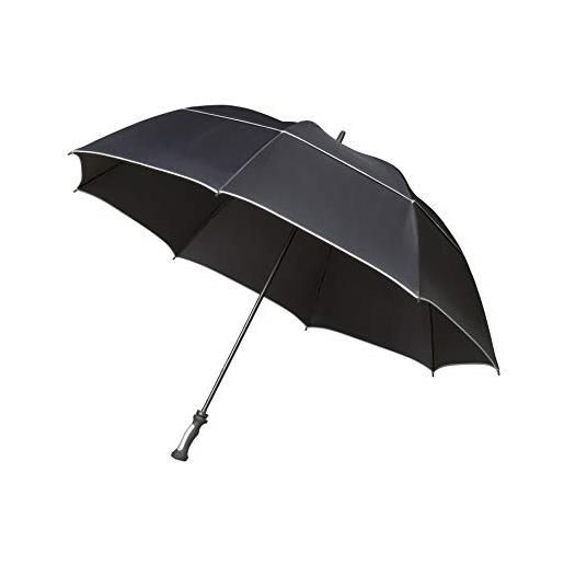Impliva falcone ombrello classico, 140 cm, nero (schwarz)