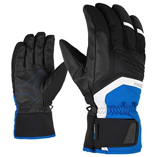 Ziener gloves galvin - guanti da sci, da uomo, uomo, 191000, blu (true blue), 8