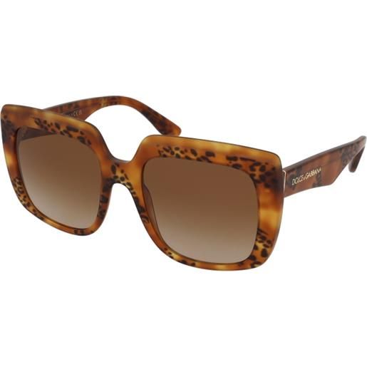 Dolce & Gabbana dg4414 338013 | occhiali da sole graduati o non graduati | plastica | quadrati | havana, marrone | adrialenti