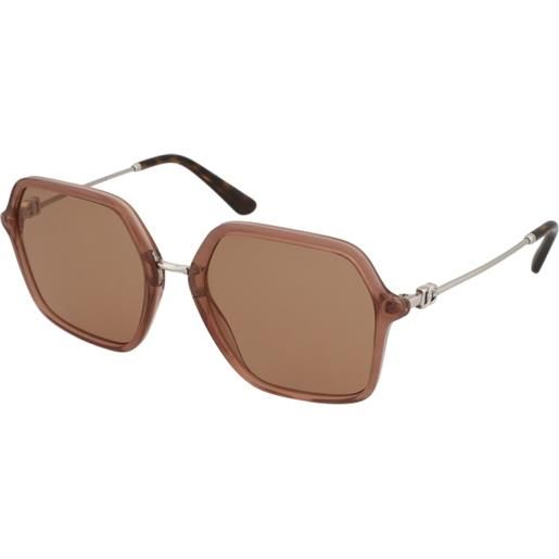 Dolce & Gabbana dg4422 3411/3 | occhiali da sole graduati o non graduati | plastica | quadrati, esagonale | rosa, trasparente | adrialenti