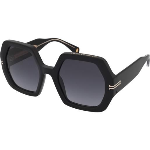 Marc Jacobs mj 1074/s 807/9o | occhiali da sole graduati o non graduati | prova online | plastica | quadrati, esagonale | nero | adrialenti