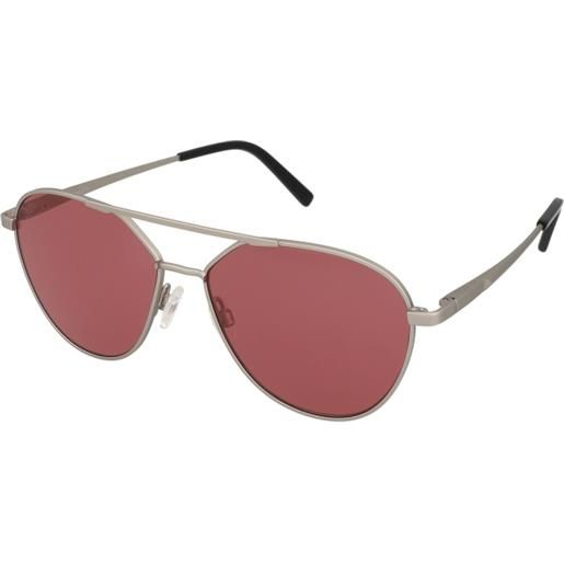 Serengeti odell ss555005 | occhiali da sole sportivi | unisex | metallo | tondi | argento | adrialenti