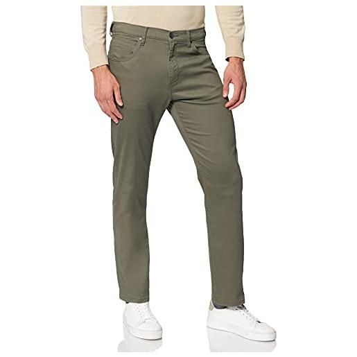 Wrangler arizona s jeans, verde (duffelbag green 3xcb), 31w/32l uomo