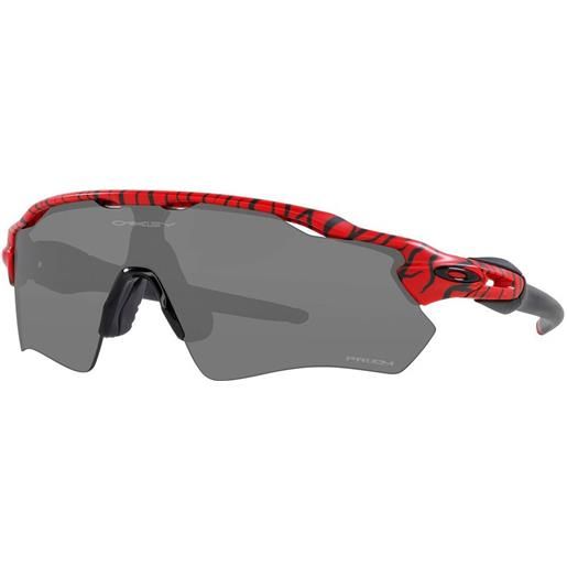Oakley radar ev path red tiger prizm sunglasses rosso prizm black/cat3