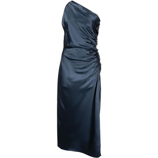 Michelle Mason abito monospalla - blu