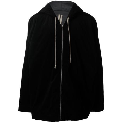 Rick Owens DRKSHDW giacca con coulisse - nero