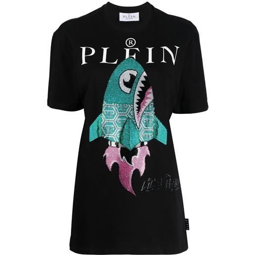 Philipp Plein t-shirt lil shark - nero