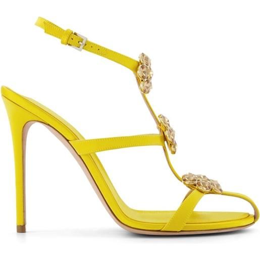 Giambattista Valli sandali con applicazioni - giallo
