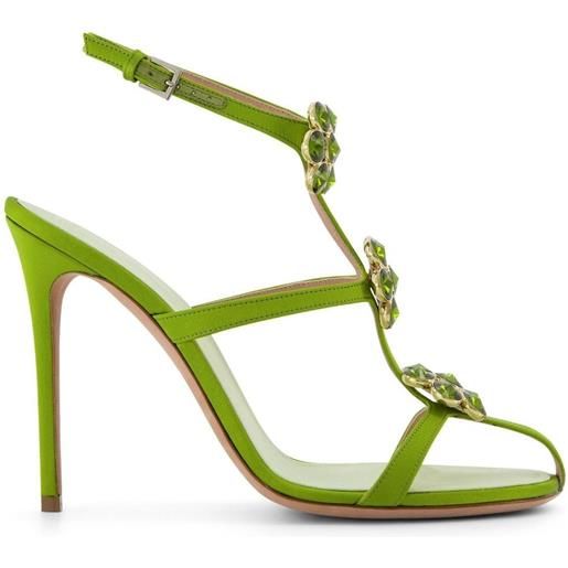 Giambattista Valli sandali con applicazioni - verde