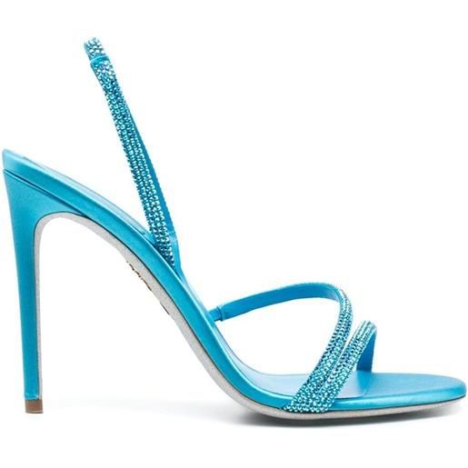 René Caovilla sandali con decorazione - blu