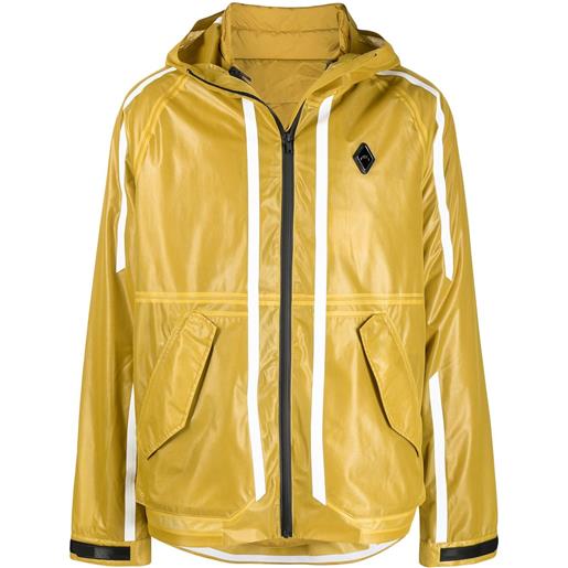 A-COLD-WALL* giacca con cappuccio insulate - giallo