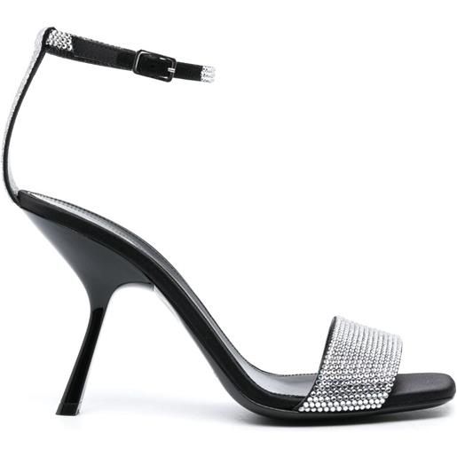 Sergio Rossi sandali 110mm x evangelie smyrniotaki - nero