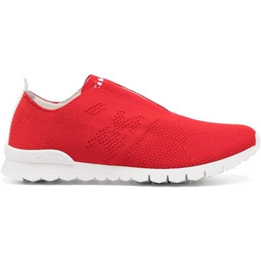 Kiton sneakers slip-on - rosso