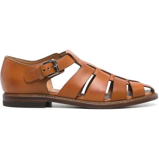 Church's sandali con fibbia - marrone