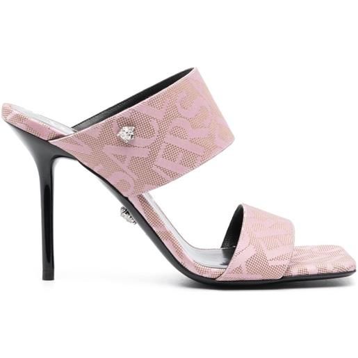 Versace mules Versace allover 95mm - rosa