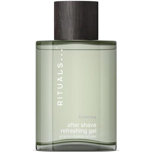 Rituals after shave refreshing gel 100ml balsamo dopobarba