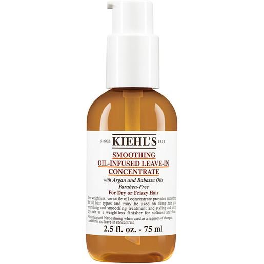 KIEHL'S smoothing oil-infused leave-in concentrate 75ml olio capelli