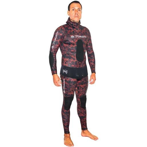 Picasso kelp with braces spearfishing wetsuit 5 mm rosso s