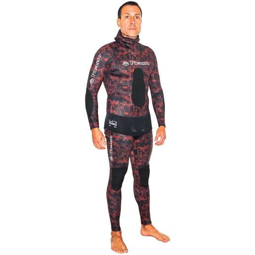 Picasso kelp with braces spearfishing wetsuit 7 mm rosso s