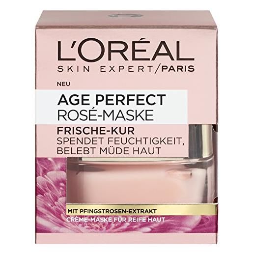 L'Oréal Paris maschera rosea perfect golden age di L'Oréal Paris, trattamento rinfrescante, confezione da 1 (1 x 50 ml)