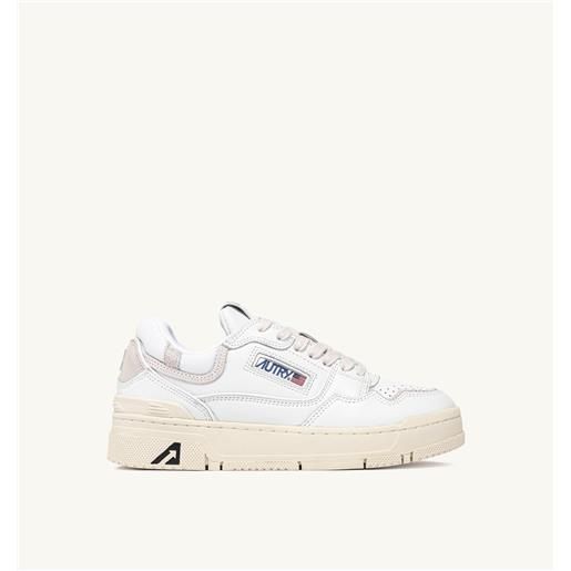autry sneakers clc in pelle colore bianco
