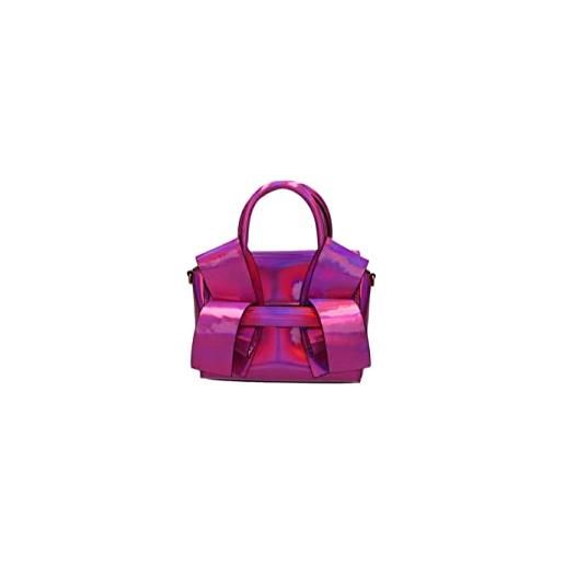 1DR-XS-S Donna: Mini borsa in pelle a specchio