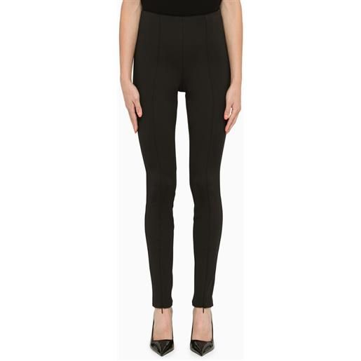 Calvin Klein leggings nero con zip
