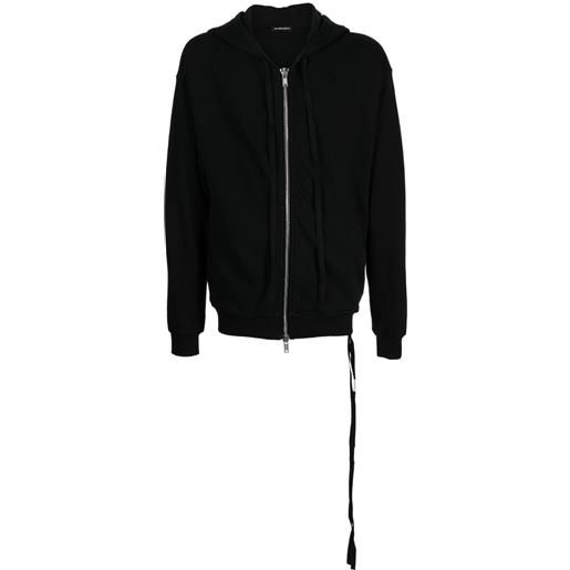 Ann Demeulemeester giacca con zip - nero