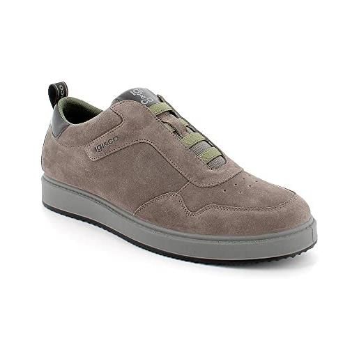 IGI&CO uomo santiag, scarpe da ginnastica, grigio (dark mud), 39 eu