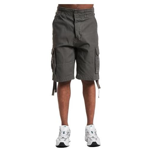 Brandit pure vintage shorts, uomo, olive, 3xl