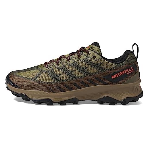 Merrell speed eco wp-avocado/kangaroo, scarpe da ginnastica basse uomo, 50 eu