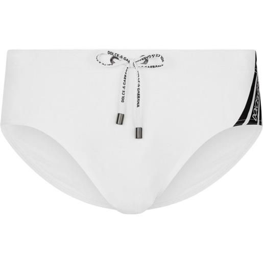 Dolce & Gabbana costume da bagno con stampa - bianco