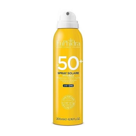 Euphidra spray solare invisibile 50+ 200 ml