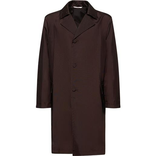 VALENTINO cappotto in nylon texturizzato