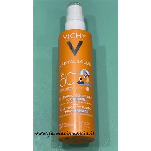 VICHY (L'OREAL ITALIA SPA) vichy capital soleil spray solare bambini spf50 200ml formula 2023