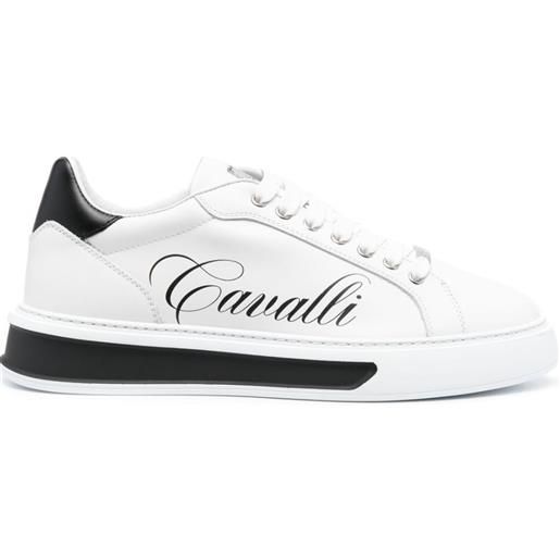 Roberto Cavalli sneakers con stampa - bianco