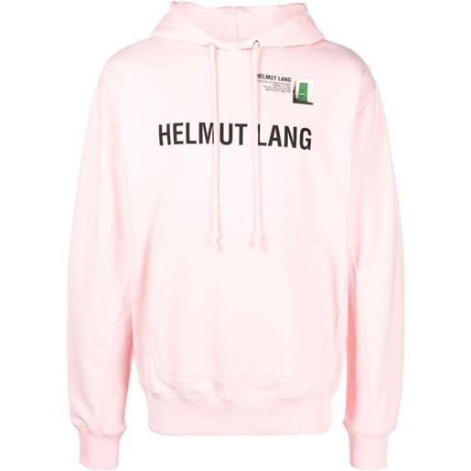 Helmut Lang felpa con cappuccio - rosa