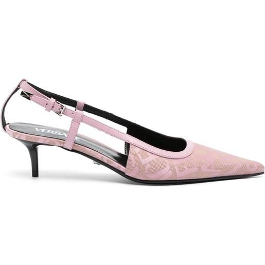 Versace pumps allover 65mm - rosa