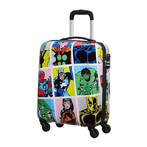 American Tourister (marvel legends, bagaglio a mano unisex adulto, multicolored pop art), s 55 cm - 36 l