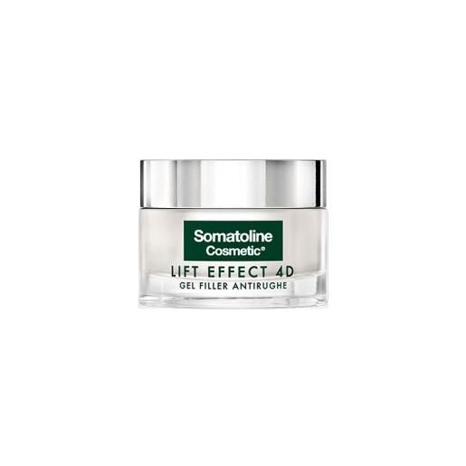 Somatoline cosmetic lift effect 4d gel filler antirughe per pelli normali e miste 50 ml
