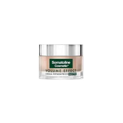 Somatoline cosmetics volume effect crema riparatrice notte antietà per il viso 50 ml