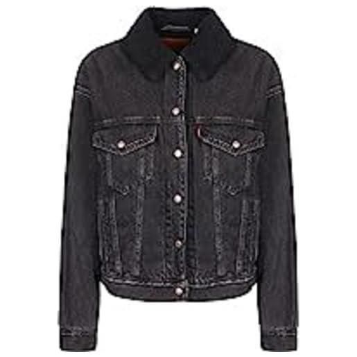 Levi's 90s sherpa trucker, jacket donna, are you afraid of the dark, s