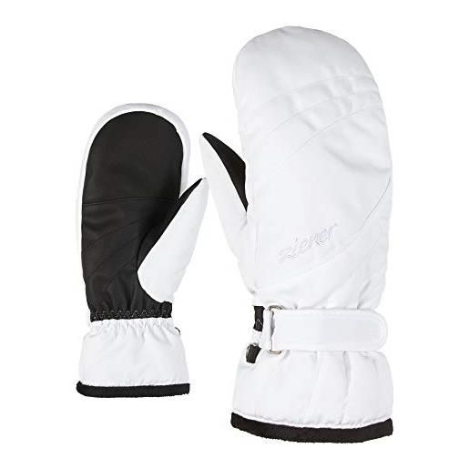 Ziener gloves kilenis - guanti da sci da donna, donna, 801155, bianco, 8