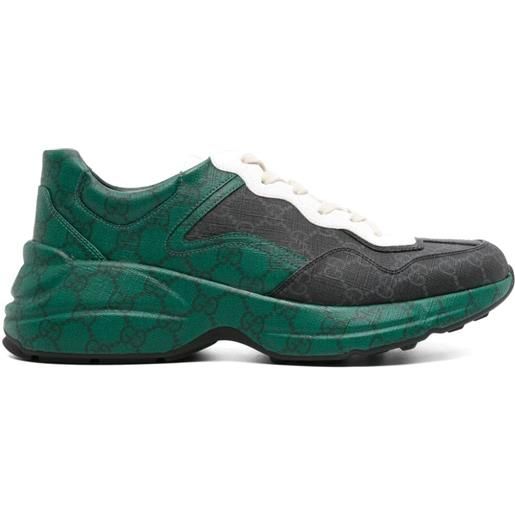 Gucci sneakers rhyton - verde