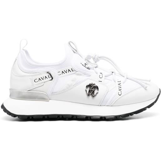 Roberto Cavalli sneakers con coulisse - bianco