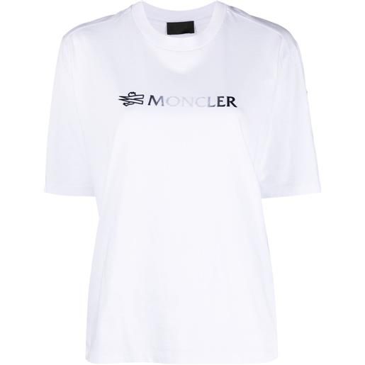Moncler t-shirt con stampa - bianco
