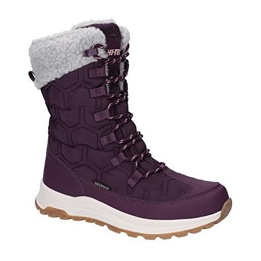 Hi-tec sophia wp prugna rosa seppia-7, stivali da neve donna, italian plum sepia rose, 40.5 eu