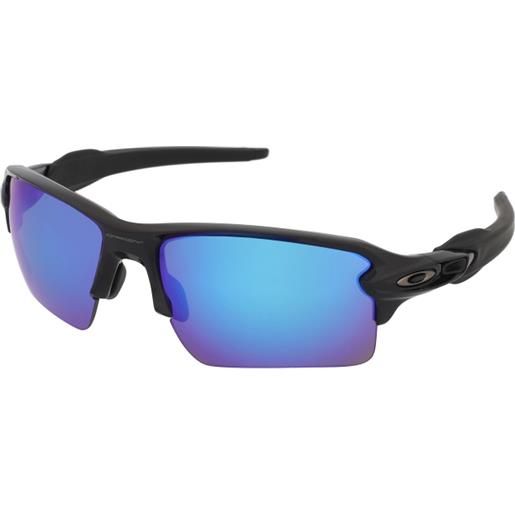 Oakley flak 2.0 xl oo9188 9188f7 | occhiali da sole sportivi | prova online | unisex | plastica | rettangolari | nero | adrialenti