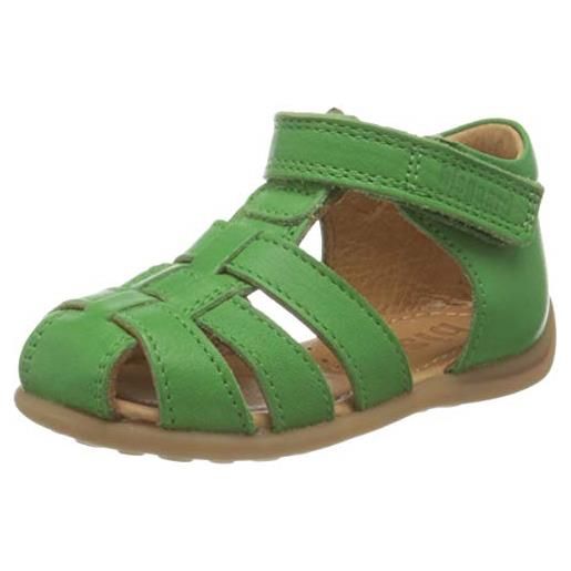 Bisgaard carly, sandali unisex-bambini, green, 22 eu